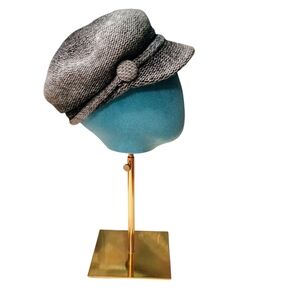 August Hats Gray Woven Cap